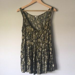 Free People Ruffle Tank